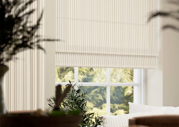 The British Stripe Co. Charles, Dover No.1 - Roman Blind - Image 5